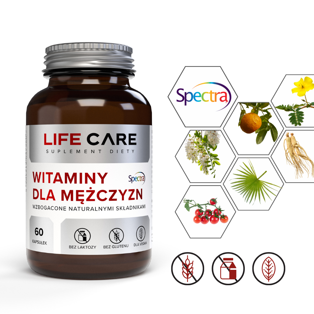 Life Care - WITAMINY DLA MĘŻCZYZN